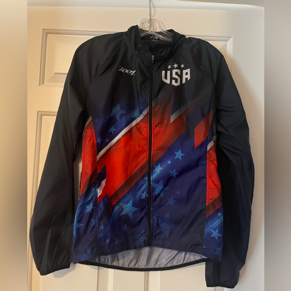 Team Zoot USA Run Jacket NWT size L
